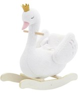 Labebe - Plush Rocking Horse Wooden, Baby Riding Animal White Swan, Kid ... - €179,71 EUR