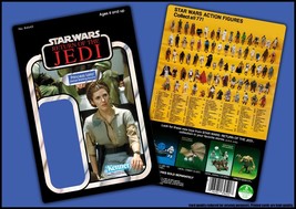 Custom Star Wars ROTJ 77-Back Princess Leia Organa - Rebel Briefing Room Card Ba - £7.99 GBP
