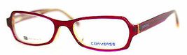 Converse Womens Ophthalmic Soft Rectangle Plastic Frame Seek AF Burgundy. 50mm - £29.22 GBP