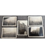 VTG New York City Skyline c1940s Photograph 1947 Landscape Antique - $459.19 MXN