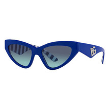 DOLCE &amp; GABBANA DG4439 311945 Blue/Azure Gradient Dark Blue 55-18-145 Sunglas... - $138.89