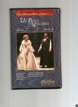 The Metropolitan Opera - Un Ballo in Maschera (VHS) Pavarotti - £3.81 GBP