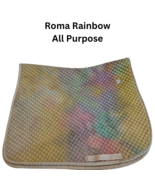 Roma All Purpose Horse English Saddle Pad Rainbow Tie Dye USED - £9.37 GBP