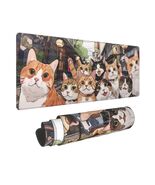 Gipvuqa Japanese Cats XL Gaming Desk Pad 31.5x11.8 Inch Large Mouse Mat - €16,27 EUR Gipvuqa Japanese Cats XL Gaming Desk Pad 31.5x11.8 Inch Large Mouse Mat - €16,27 EUR