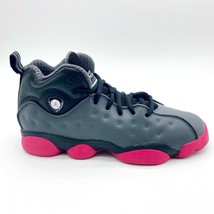 Jordan Jumpman Team II GS Dark Grey Vivid Pink Black Kids Sneakers 820276 009 - £59.91 GBP