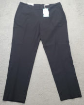 Greg Norman Golf Pants Womens 12 Black Rayon Stretch Performance Stretch... - $29.41