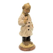 Norleans Old Man Hand Made Statue Figurine Ceramic Vintage Portugal 8&quot; - £15.46 GBP