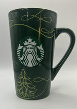 Starbucks Green Tall Holiday Christmas 2020 Logo 16oz. Coffee Tea Mug Cup Travel - £7.52 GBP