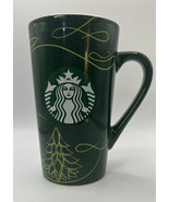 Starbucks Green Tall Holiday Christmas 2020 Logo 16oz. Coffee Tea Mug Cu... - £7.49 GBP