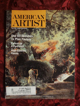 American Artist July 1996 Jason Bouldin Milo Whitcomb Dale Jarrett - £6.26 GBP