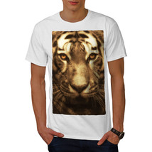 Wellcoda Eye Of The Tiger Mens T-shirt, Hunter Graphic Design Printed Tee - $18.61+