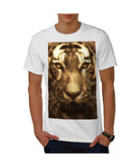Wellcoda Eye Of The Tiger Mens T-shirt, Hunter Graphic Design Printed Tee - £14.82 GBP+