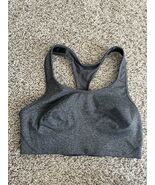 Avia Size Medium Gray Sports Bra Athleisure wireless Racer Back - $8.34 CAD