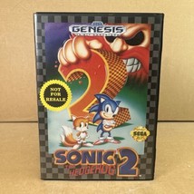 Sonic the Hedgehog 2 Sega Genesis Complete CIB Tested Authentic - £25.27 GBP