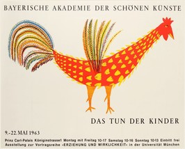8673.Decoration Poster.Home Room wall art design.German children school rooster - $15.68+