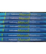 Lot of 7 Preowned Publication Manual of the American Psychological Assoc... - $54.14 CAD