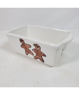 Vintage Garden Ridge Gingerbread Man Mini Loaf 5x3 Inch Christmas DECOR - $16.83