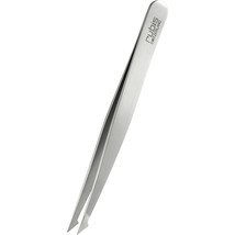 Rubis Stainless Steel Two Tip Pointed/Slanted Tweezer 3.75&quot; - £45.70 GBP