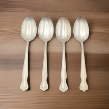 Rogers Brothers Daybreak Elegant Lady Set 4 Teaspoons Reinforced Plate IS  - $19.99