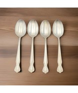 Rogers Brothers Daybreak Elegant Lady Set 4 Teaspoons Reinforced Plate IS  - $369.57 MXN