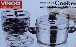 Vinod Stainless Steel Cooker with Multi Layer IDLI Stand - £31.38 GBP
