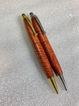 Handmade stylus Pen handcrafted From Native RedGum Burl Timber personali... - £33.81 GBP