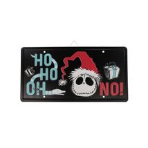 Ruz The Nightmare Before Christmas 12 inch "Ho Ho Oh No!" Metal Wall Decor - $24.99