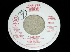 Leon Russell Bluebird 45 Rpm Record Vinyl Shelter Label Promo - £12.77 GBP