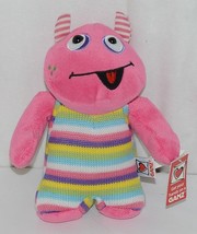 GANZ Brand H12598 Pink Multi color Striped Knit Wit Monster - £10.18 GBP