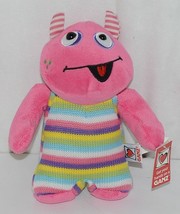 GANZ Brand H12598 Pink Multi color Striped Knit Wit Monster - £10.41 GBP