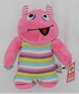 GANZ Brand H12598 Pink Multi color Striped Knit Wit Monster - £10.35 GBP