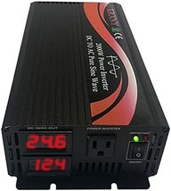 Krxny 2000W 24V Dc To 110V 120V Ac 60Hz Pure Sine Wave Power Inverter Co... - £179.10 GBP