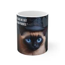 Cat Breeds in Halloween - Siamese Breed - Ceramic Mug 11oz - £13.79 GBP