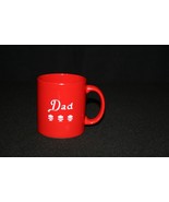 VTG Waechtersbach German Father/Birthday Dad Red White Coffee Shaving Mu... - £19.55 GBP