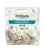 Buttons Galore Button Grab Bag Bonanza Collection White - $14.68 CAD