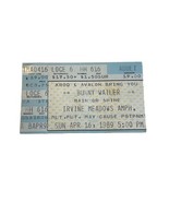 Bunny Wailer Ticket Stub Apr 16 1989 Irvine Meadows Amph California - $15.00