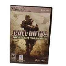 Call of Duty 4 Modern Warfare  Mac DVD Video Game (Mac 2008) COMPLETE - $7.52
