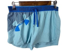 Under Armour Shorts Large Youth Girls Juniors Elastic Waistband Running Active - $27.90
