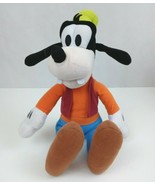 2009 Disney Khol&#39;s Cares Goofy 12&quot; Plush In Brick Red Vest - €8,57 EUR