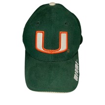 Vintage Miami Hurricanes Hat Mens Green Strapback Colosseum Baseball Hat... - £9.12 GBP