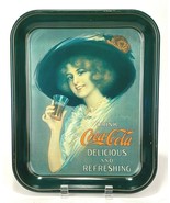 Vintage 1972 Coca Cola Metal Tin Coke Serving Tray 1912 Hamilton King Girl  - €12,27 EUR