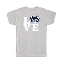 Love Husky : Gift T-Shirt Siberian Dog Wolf Pet Canine Pets Dogs - £20.09 GBP