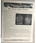 THE GRIDLEY WAVE #244 (2003) 2-page Edgar Rice Burroughs Tarzan fanzine - $282.52 MXN