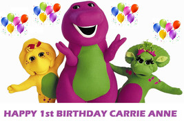 Barney and Friends Edible Cake Topper Decoration - £10.22 GBP