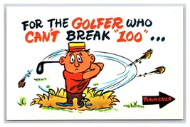 Fumetto Per Golfista Who Can&#39;T Rottura 100 How To Giocare Scacchi Unp Cromo - £3.17 GBP