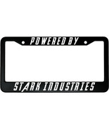 Powered By Stark Industries Avengers Ironman Car License Plate Frame - £15.14 GBP