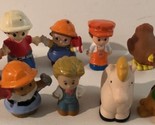 Little People lot of 9 Toys Figures People Animals T5 - £12.47 GBP