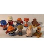 Little People lot of 9 Toys Figures People Animals T5 - £12.42 GBP