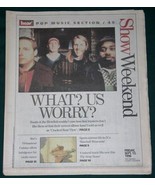 HOOTIE &amp; THE BLOWFISH SHOW NEWSPAPER SUPPLEMENT VINTAGE 1996 - $24.99