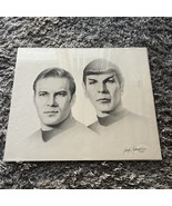Original  Star Trek Gary Saderup Art Print Litho Signed Vintage 1989 - $89.35 CAD